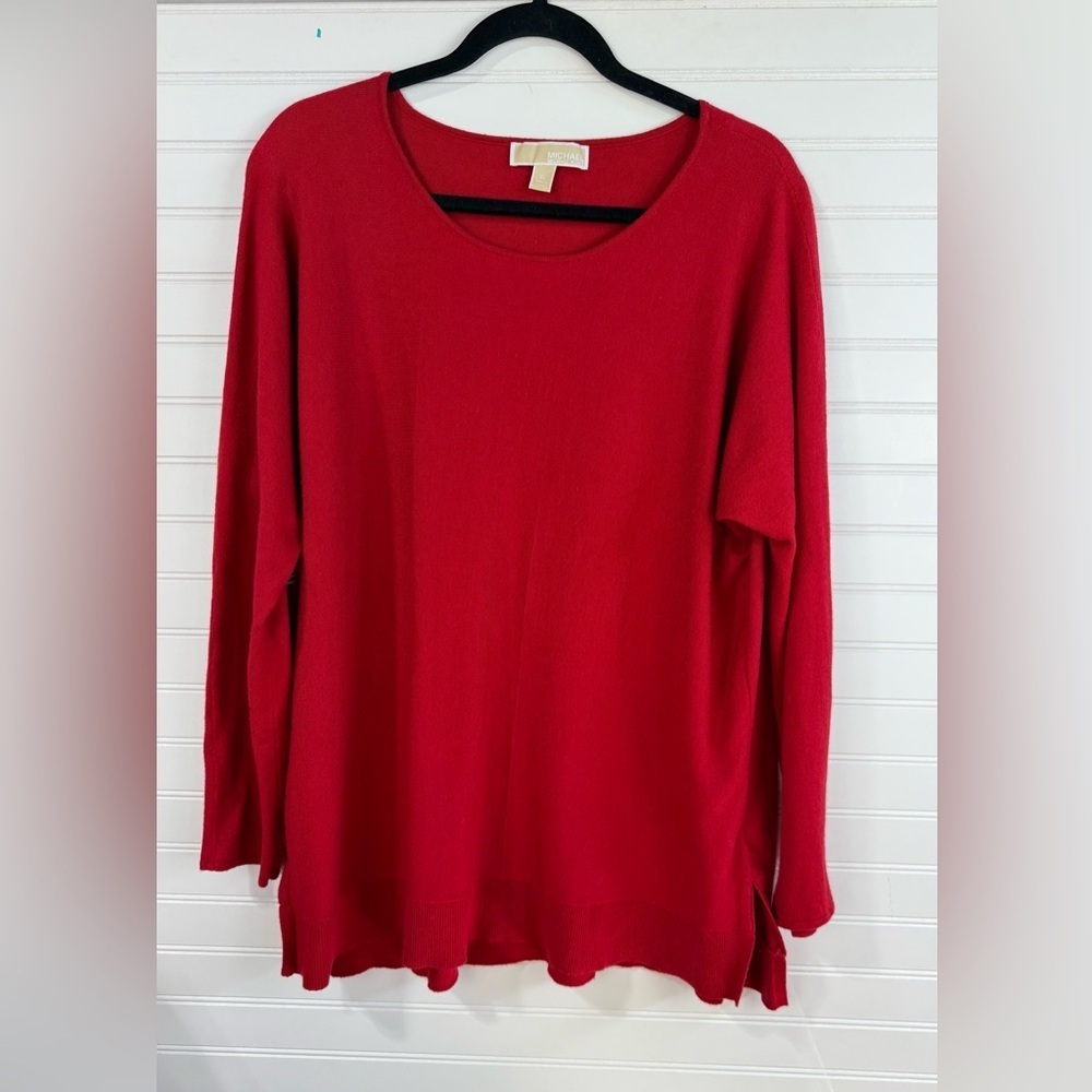 Michael Kors women’s red sweater. Size XL.